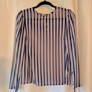 A New Day sheer blouse